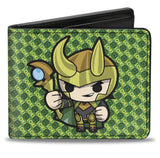 Buckle Down Marvel Loki Bifold Mens Wallet