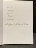 From Husband Valentine’s Day Greeting Card W/Envelope NEW