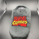 Marvel Comics Mens Plush Slip On Slippers Size M