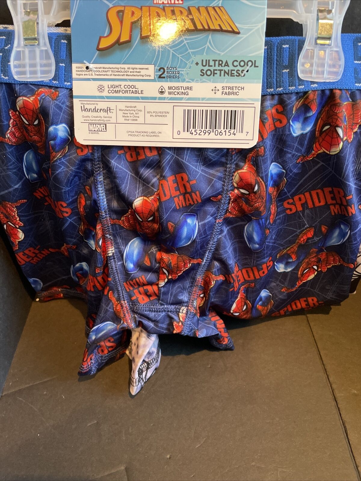 Marvel Spiderman Moisture Wick Boys Sz 8 Boxer Briefs 4prs – The Odd  Assortment