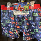 Marvel Avengers & Iron Man Boys Ultra Cool Softness 2 Pairs Boxer Briefs Sz 8