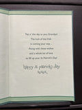 Grandpa on St. Patrick's Day Greeting Card w/Envelope