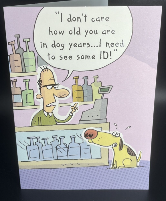 Birthday Greeting Card w/Envelope