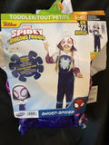 Marvel Ghost Spider Costume Size 3T-4T