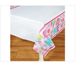 One Wild Girl Fun at One Girl Plastic Tablecover