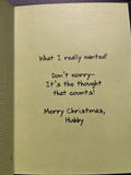 Merry Christmas Husband Greeting Card w/Envelope