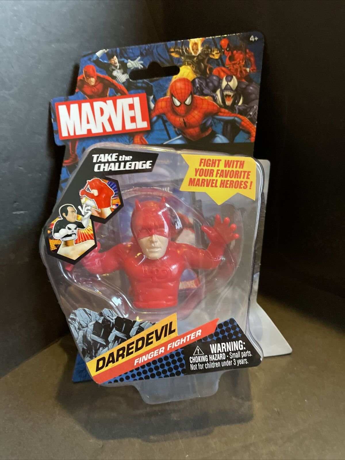 Marvel Iron Man Finger Fighter | Action Figure Da Dito | Giocattolo Da Polso Per Giochi Di Ruolo E Collezione