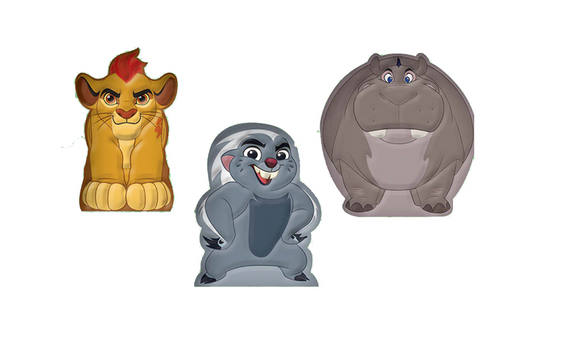 DISNEY LION GUARD KING FINGER PUPPETS  Birthday Party Supplies Favors Prizes