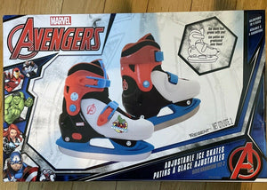 Marvel Super Hero Avengers Youth Size 12-2 Adjustable Ice Skate New