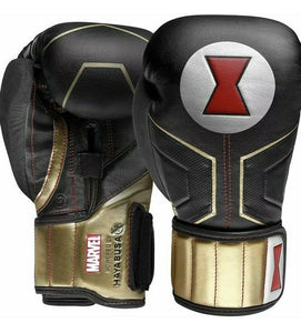Hayabusa Hero Elite Marvel 12oz. Boxing Gloves Black Widow Brand New With COA