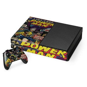 Luke Cage Vs Night Shocker Xbox One Console & Controller Skin By Skinit Marvel NEW