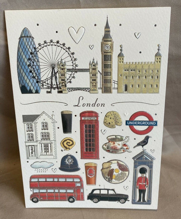 London Blank Greeting Card w/Envelope NEW