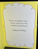 Humorous Birthday Greeting Card w/Envelope