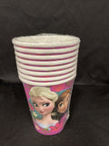 Frozen Paper Party Cups 8pk  270ml  Hot/Cold