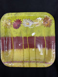 Gerbera Garden 8Ct Square 7” Dessert Plates