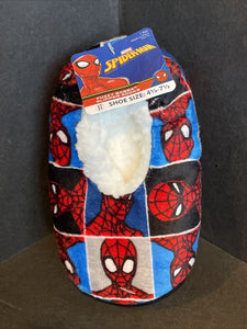 Marvel Spiderman Fuzzy Babba Toddler 2t-3t Shoe Sz  4.5-7.5