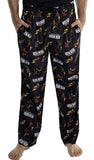 Marvel Mens Iron Man Allover  Print Lounge Pajama Pants XXXL