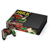 Hulk vs Raging Titan Xbox One Console & Controller Skin By Skinit Marvel NEW