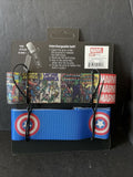 Marvel Captain America Comic Plus Classic Shield Belts 2 in 1 Web Belt Pack
