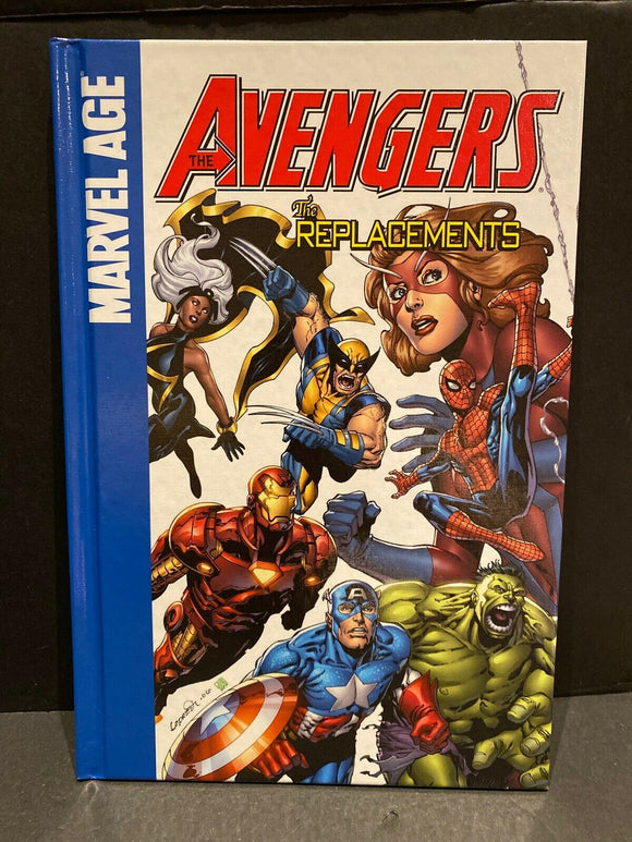 Marvel Age The Avengers The Replacements Graphic Novel NEW