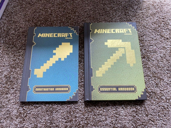 Lot Of 2 Minecraft Handbooks EUC