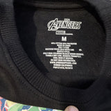 Marvel Girls Avengers Assemble Black Sz Med Sweatshirt