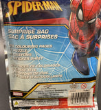 Marvel Spiderman Surprise Bag Coloring , Puzzle,Crayons & Stickers