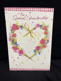 For Grandmother Valentine's Day Greeting Card w/Envelope