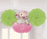 Doc McStuffins Disney Cartoon Doctor Birthday Party Hanging Fluffy Decorations