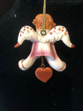 Pink Samantha Prayer Angel Orn by the Encore Group made by Russ Berrie NEW