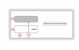 Office Depot Double-Window Self-Seal Envelopes, 8-3/8"W x 3-7/8"H, 25PK W
