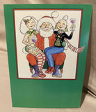 Christmas Greeting Card w/Envelope NEW