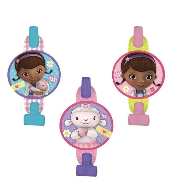 Doc Mcstuffins Party Supplies-Blowouts-8ct.(Amscan)