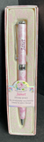 Marie-Chantal Boxed Pen Heritage Rose “Janet” Ink Pen With Box Great Gift New