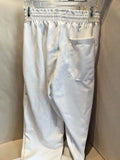 Betlin Athletic Apparel Adult Elastic  Baseball Pants White NEW