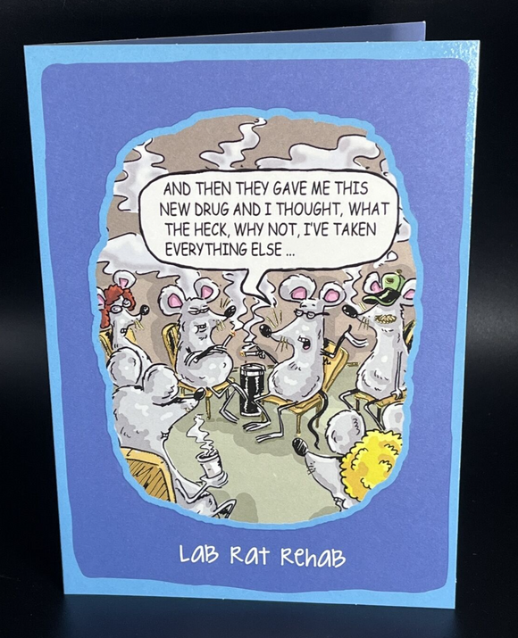 Humorous Birthday Greeting Card w/Envelope