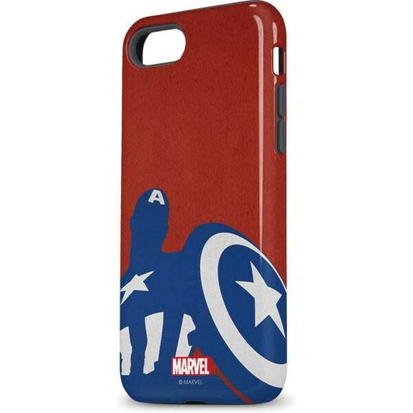 Captain America Silhouette Iphone 7/8 Skinit ProCase Marvel NEW