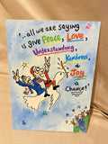 Holiday (Christmas Hannukkah) Greeting Card w/Envelope NEW