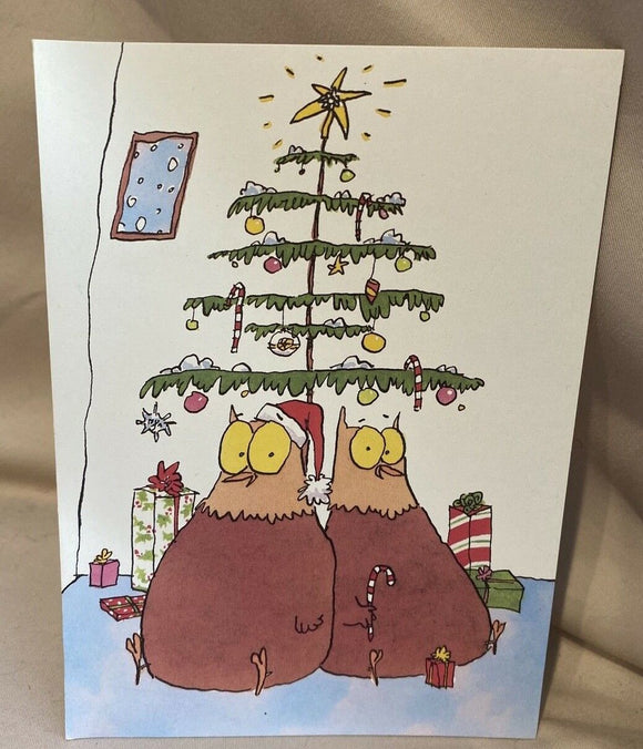 Christmas Greeting Card w/Envelope NEW