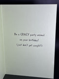 Cat Lover Birthday Greeting Card w/Envelope