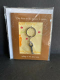 Key To Success Key Chain Graduation Card Russ NEW