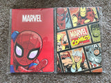 Set Of 2 Marvel Comics Memo Books 8.3x5.5” 30 Sheets Ea NEW