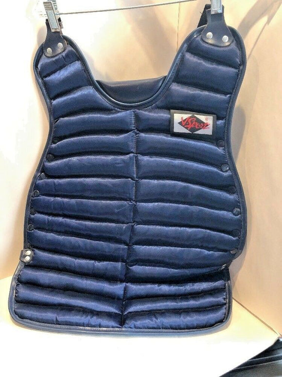 New Catcher Womans Chest Protector V-Sport, BLUE, Size C-19 NEW