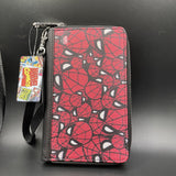 Buckle Down Marvel Spiderman Womens Zip Around Wallet