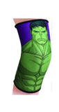 New Marvels Hulk Elastic Compression Knee Sleeve PEDIATRIC Youth Avengers