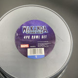 Wakanda Forever Choose Loyalty 4pk Bowl Set