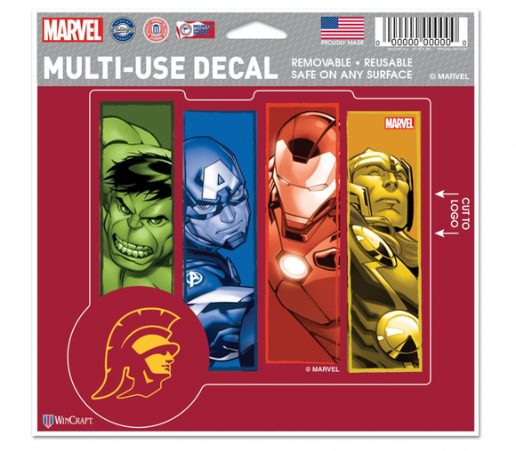 USC Trojans  MARVEL MULTI-USE DECAL 5