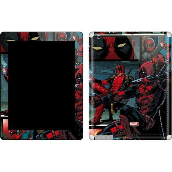 Marvel Deadpool Comic Apple iPad 2 Skin By Skinit NEW