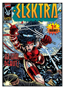 Marvel Elektra 1 variant Ata-Boy Magnet 2.5" X 3.5"