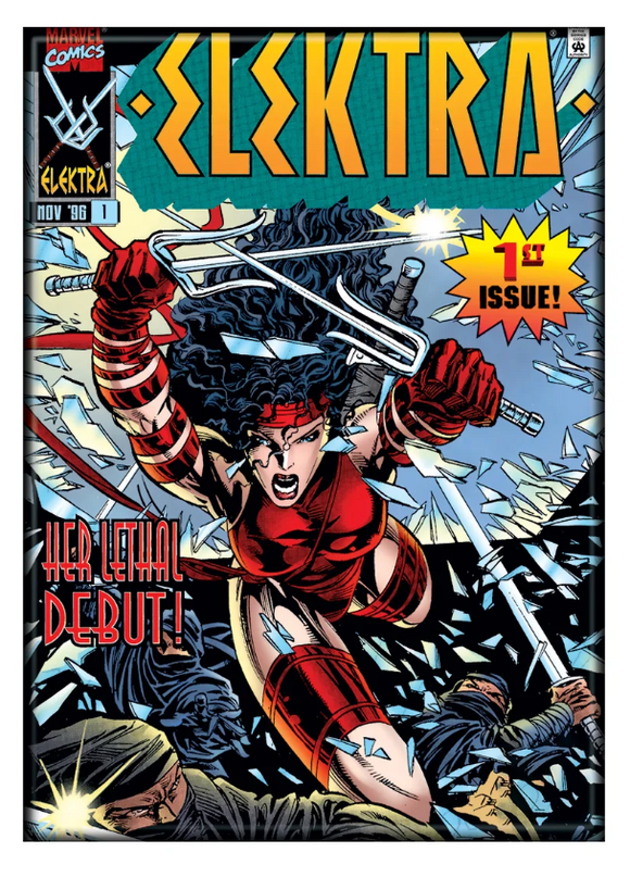 Marvel Elektra 1 variant Ata-Boy Magnet 2.5